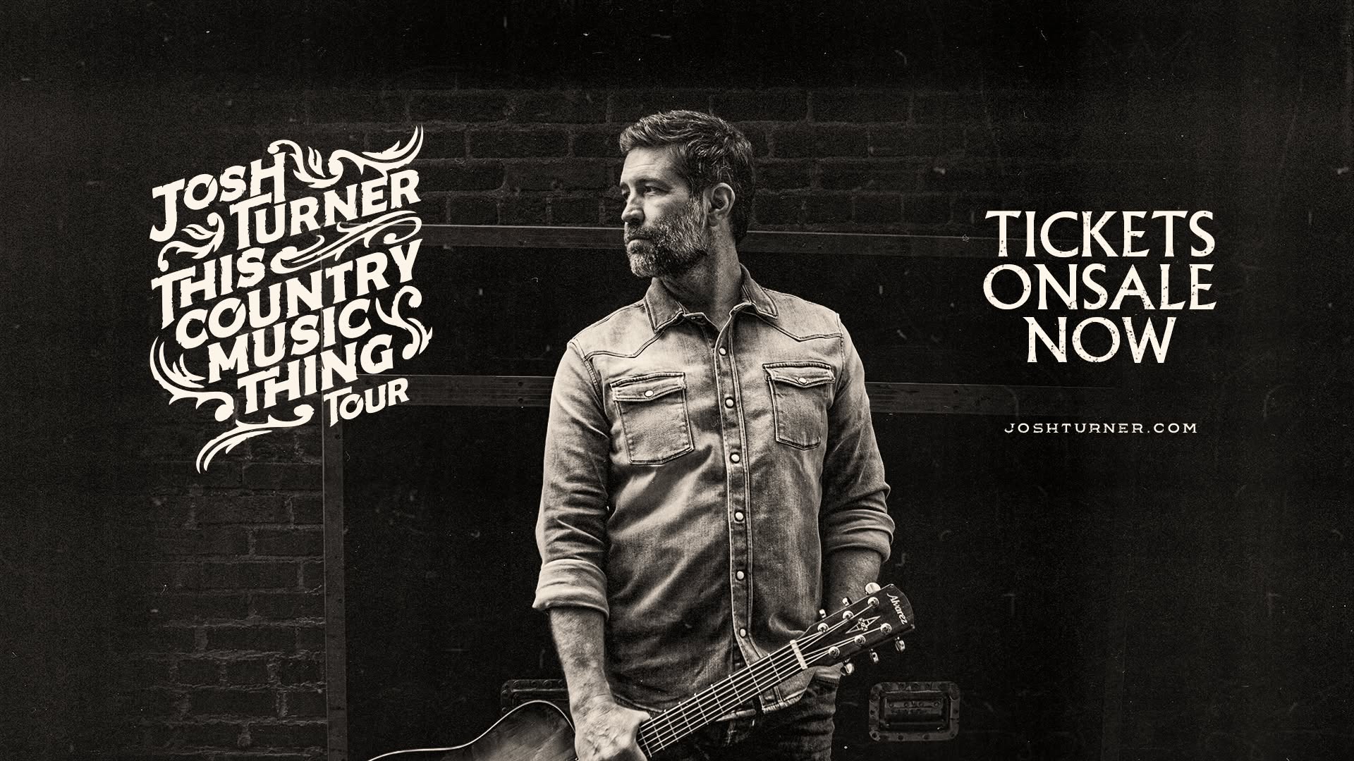 Josh Turner This Country Music Thing Tour Poster 2025-2026